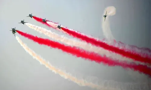 جناح اللجنة الأولمبية البحرينية في معرض البحرين الدولي للطيران يحقق نجاحاً كبيراً