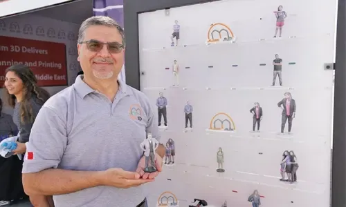 3D Selfies as F1 Souvenirs