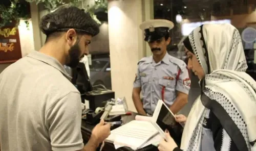 شرطة المحافظة الجنوبية تشن حملة ضد الأنشطة التجارية غير المرخصة في الرفاع الغربي