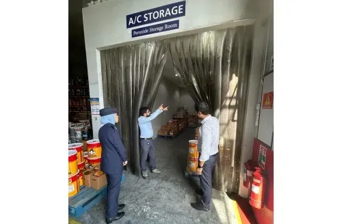 Bahrain Civil Defense conducts inspection of industrial sites
