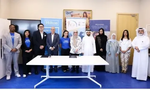 فندق هيلتون البحرين ومدرسة عالية يعلنان عن شراكة استراتيجية