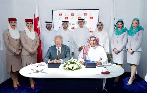 طيران الخليج وطيران الإمارات تطلقان شراكة بالرمز