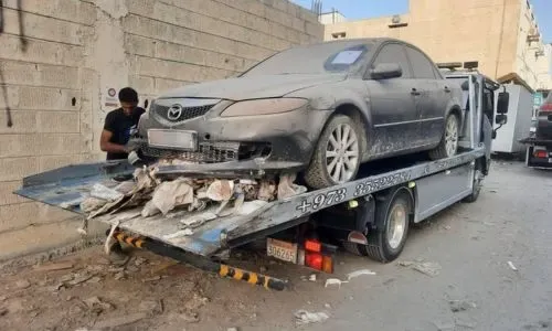 السلطات تزيل 161 مركبة مهجورة من سلماباد والهملة