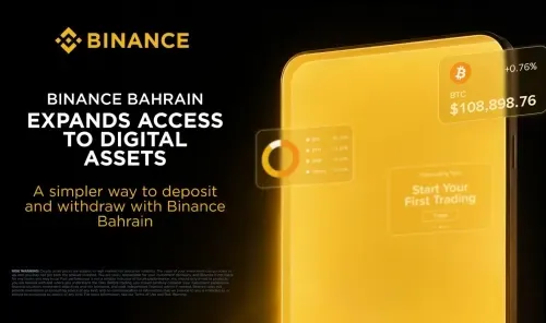 Binance Bahrain Expands Access to Digital Assets