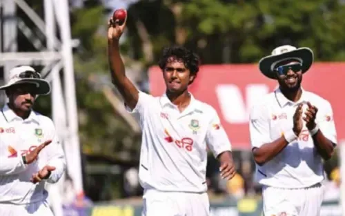 Hasan takes 6-55 as Bangladesh claim opening day of Australia Test