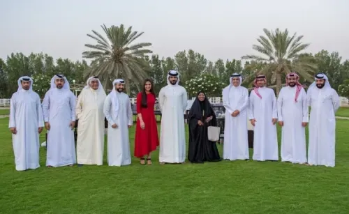 سمو الشيخ ناصر بن حمد يشيد بنجاح البرنامج التراثي "السارية"