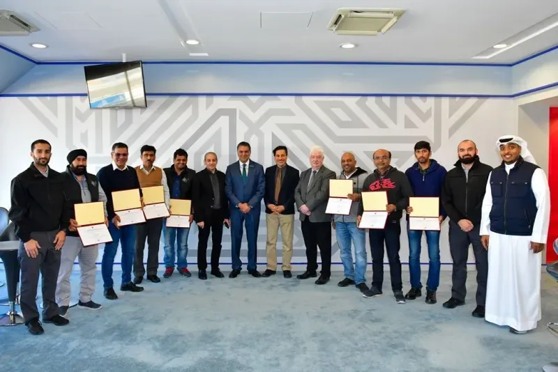 حلبة البحرين الدولية تنظم دورة تدريبية لمدة يومين حول السلامة الكهربائية بالتعاون مع هيئة الكهرباء والماء