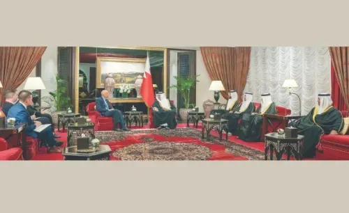 سمو ولي العهد رئيس مجلس الوزراء يشيد بدور الولايات المتحدة في استقرار المنطقة ويؤكد دعم مملكة البحرين لإقامة الدولة الفلسطينية