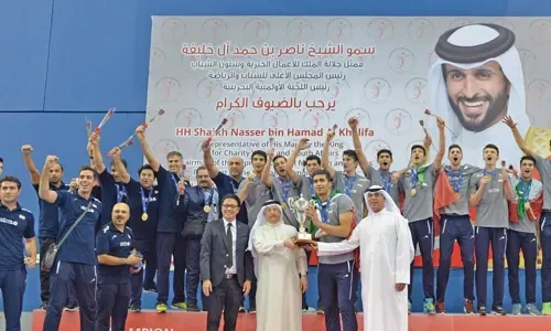 إيران تحرز لقب بطولة الكرة الطائرة