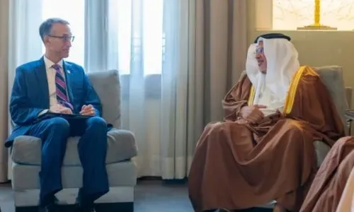 البحرين حريصة على تعزيز علاقاتها الاستراتيجية مع الولايات المتحدة