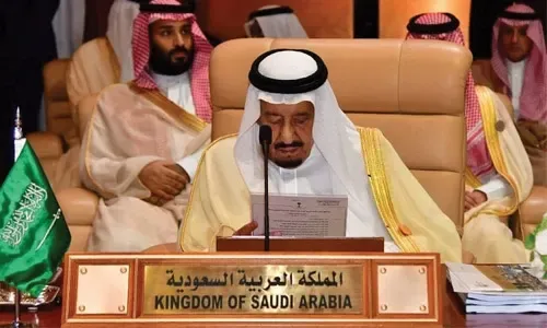 Saudi King slams Iranian meddling in regional affairs