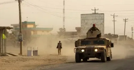 Taliban seize half of major Afghan city