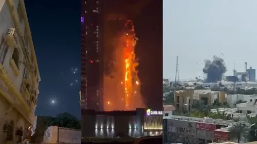 وابل من الصواريخ يهز الخليج مع رد إيران، واستهداف المطارات والقواعد العسكرية