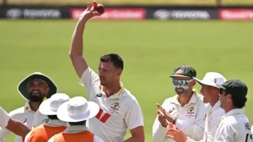 Hazlewood makes history with 300th Test wicket