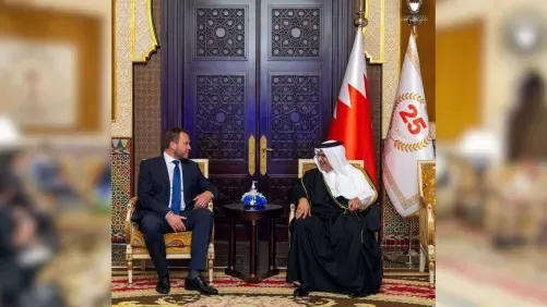 صاحب السمو الملكي ولي العهد يلتقي وزير خارجية إستونيا لتعزيز العلاقات الدبلوماسية