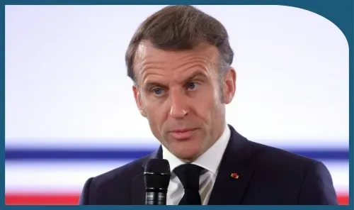 Macron urges 'pressure' on Russia until 'solid peace' in Ukraine