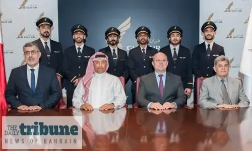 طيران الخليج تحقق نسبة 100% في بحرنة وظيفة ضابط ثانٍ