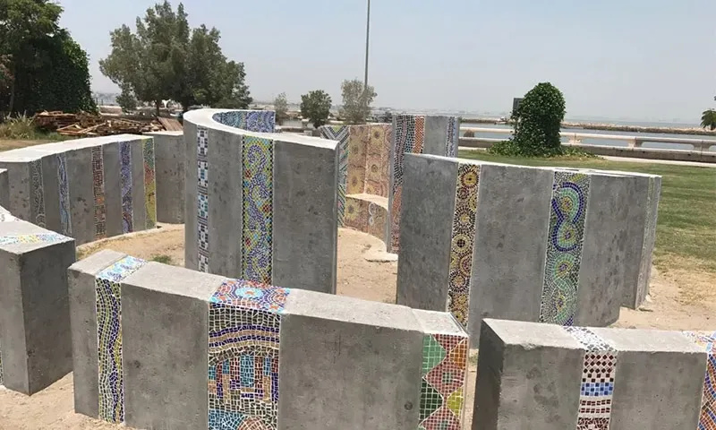 فسيفساء تبهر الزوار