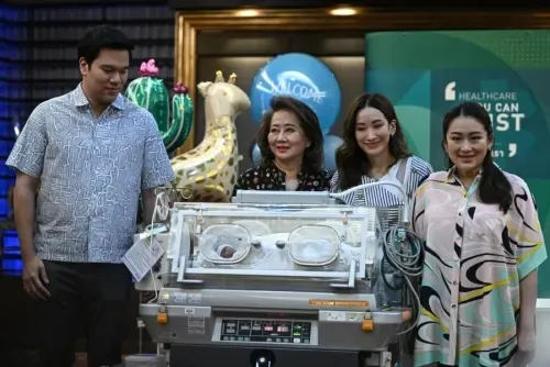 Thai PM front-runner hails new baby as 'secret power'