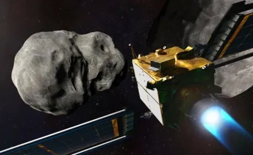 Asteroid's path altered in NASA's first test of planetary defense system
