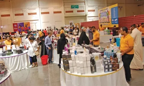 Shopping spree at Al Hawaj Bazaar