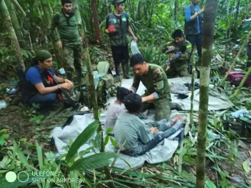 العثور على أطفال مفقودين منذ 40 يوماً في غابات الأمازون الكولومبية أحياء