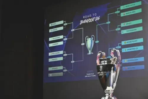 ريال مدريد يواجه مانشستر سيتي، وباريس سان جيرمان يصطدم بتشيلسي في دور الـ16 من دوري أبطال أوروبا