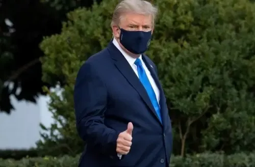 Trump tweets he is better, Doctor says risk not averted