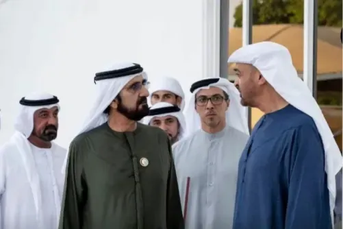 UAE Leaders Discuss National Progress and Stability