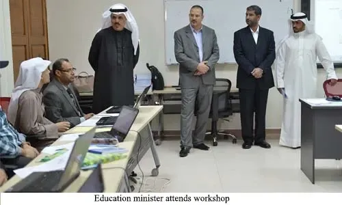 Education minister attends workshop