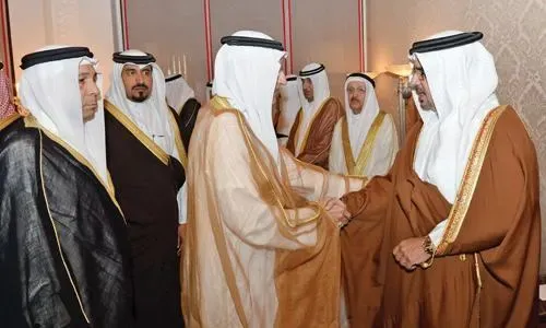 ولي العهد يستقبل المهنئين في مجلسه الأسبوعي