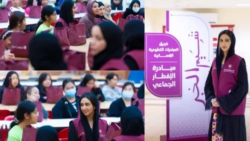 HH Shaikha Sheema bint Nasser Leads Preparation of Over 400 Iftar Meals and Brings Joy to Children at Local Shelter