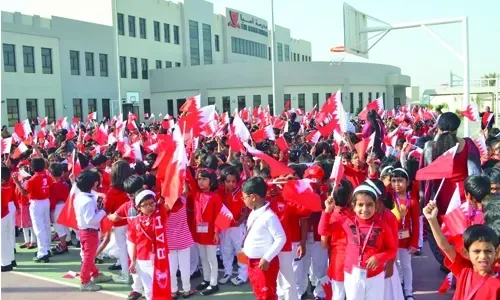 Glittering show by Asian School kids