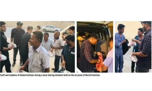 World Food Day: Global Institute students help feed the needy