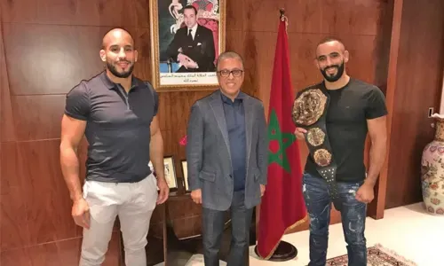 بطل منظمة "بريف" يتلقى استقبالاً من السفير المغربي في دبي