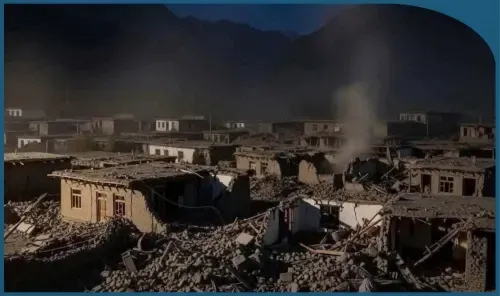 زلزال مدمر يضرب إقليم كونار في أفغانستان