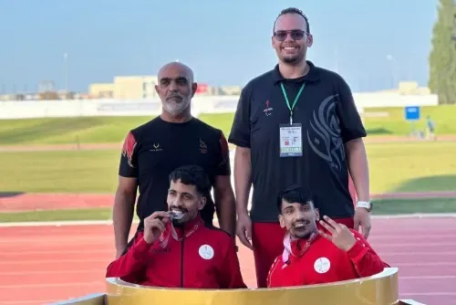 رياضيو البحرين من ذوي العزيمة يحصدون ميداليات في تونس