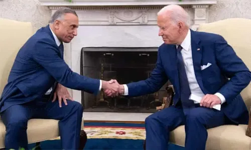 Biden, Kadhimi seal agreement to end US combat mission in Iraq