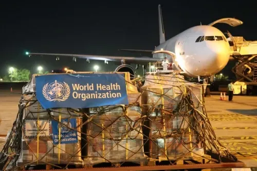 Gulf Airspace Restrictions Delay Critical WHO Medical Supplies