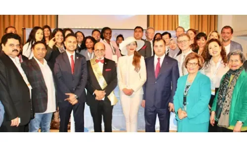 WHD وUPF تعقدان القمة العالمية الثلاثية الافتتاحية في لندن