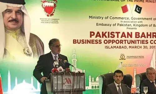 Bahrain, Pakistan aim for $1bn trade