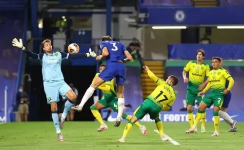 تشيلسي يتغلب على نورويتش ويعزز آماله في التأهل لدوري أبطال أوروبا
