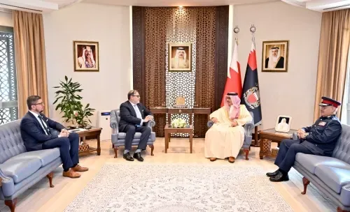 Interior Minister Receives Hungarian Ambassador to Bahrain