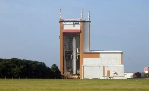 Ariane 5 rocket blasts off in first post-lockdown launch