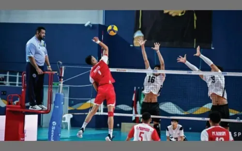 Youngsters Team Take Arab U17 Volleyball Silver
