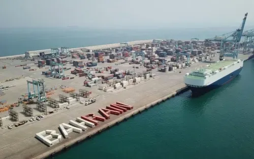 Khalifa Port Cargo Surges 224pc