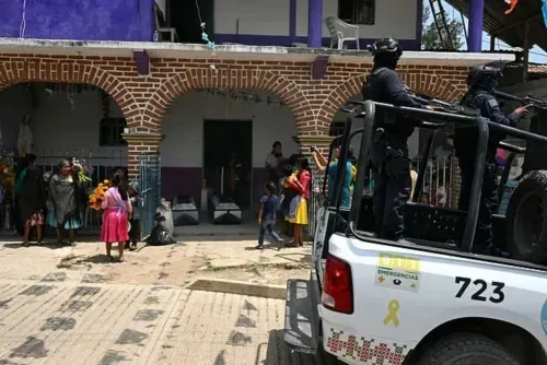 Five officers shot dead in Mexico day before World Cup