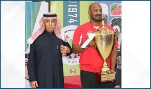 الكعبي يتوج بلقب بطولة الجولف بعد أداء قوي