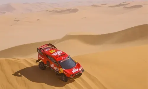 فريق البحرين رايد إكستريم يستعرض تجربته الأولى في رالي داكار