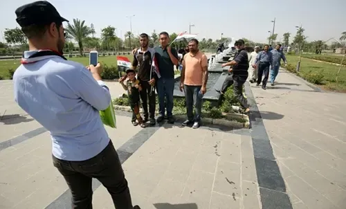يوم مفتوح في المنطقة الخضراء الأسطورية ببغداد